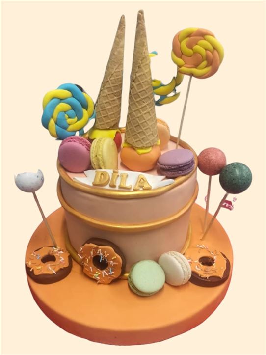 Şeker Hamuru Pastaları